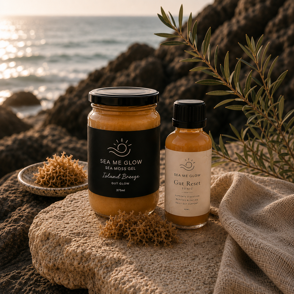 Glow Sea Moss & Gut Reset bundle