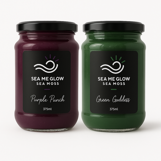 Glow Duo Purple Punch & Green Goddess
